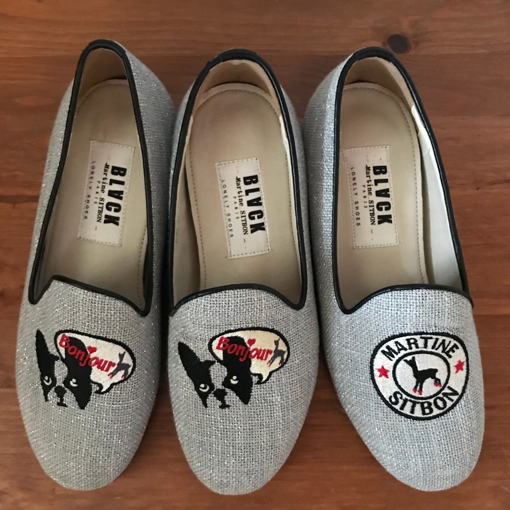 Martine Sitbon Lonely Shoes Dog Flats